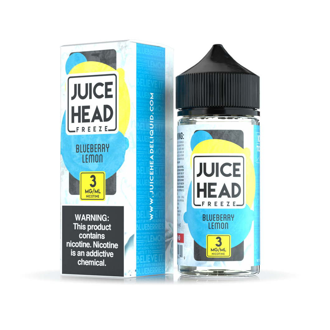 Juice Head Freeze - Blueberry Lemon - Vape N Save Berry, Blueberry, Citrus, Fruit, Import E-Liquids, Juice Head, Juice Head Freeze, Lemon, Menthol, Sour