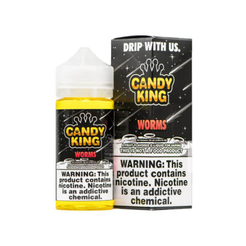 Candy King - Worms - Vape N Save Candy, Candy King, Import E-Liquids, Sour