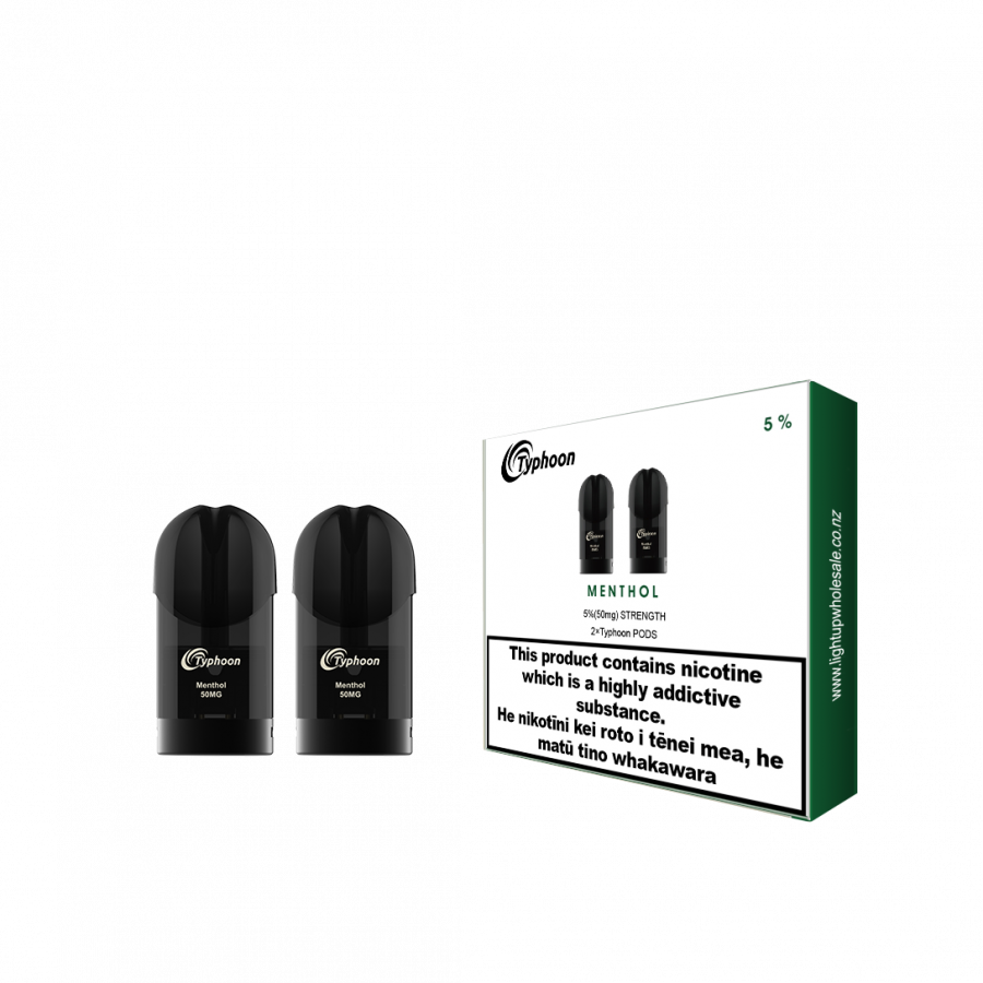 Typhoon - NEW Menthol (2 Pods Pack)