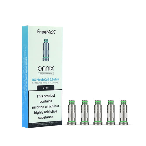 Freemax - Onnix Replacement Coils (5 Pack) - Vape N Save Coil, Freemax, Freemax Onnix 2 Pod Kit, Freemax Onnix Pod Kit
