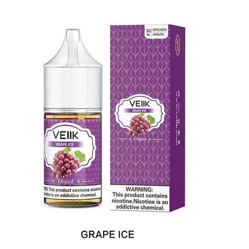 VEIIK Salts - Grape Ice - Vape N Save Fruit, Grape, Import E-Liquids Salts, Menthol, VEIIK, VEIIK Salts