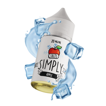 Load image into Gallery viewer, Simply Salts - Apple (On Ice) - Vape N Save Apple, Fruit, Ice, Local E-Liquids Salts, Menthol, Simply, Simply Salts
