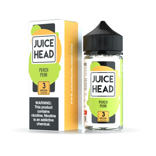 Juice Head - Peach Pear - Vape N Save Fruit, Import E-Liquids, Juice Head, Peach, Pear