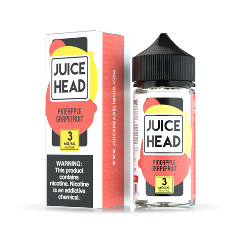 Juice Head - Pineapple Grapefruit - Vape N Save Citrus, Fruit, Grapefruit, Import E-Liquids, Juice Head, Pineapple