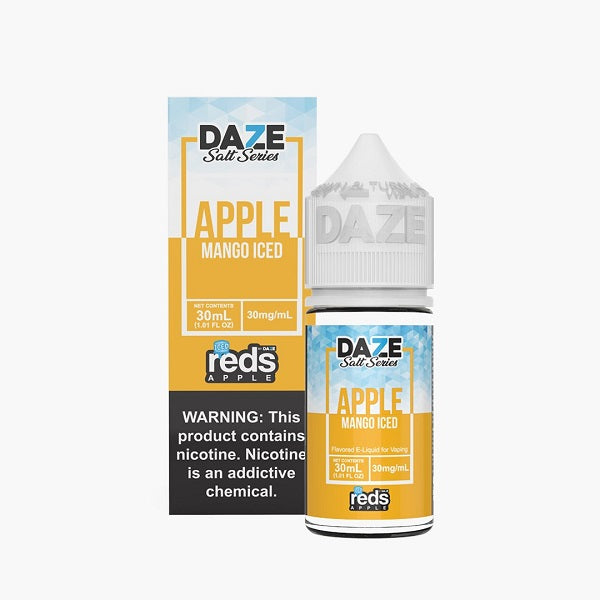 7Daze Reds Apple Iced Salts - Mango ICED