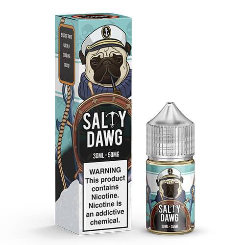 Salty Dawg Salts - Teal (Sweet Mint) - Vape N Save Import E-Liquids Salts, Menthol, Mint, Salty Dawg