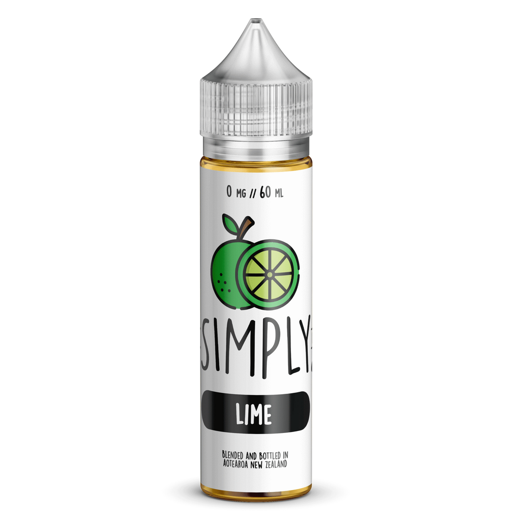 Simply - Lime - Vape N Save Citrus, Lime, Local E-Liquids, Simply