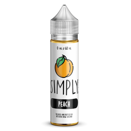 Simply - Peach - Vape N Save Fruit, Local E-Liquids, Peach, Simply