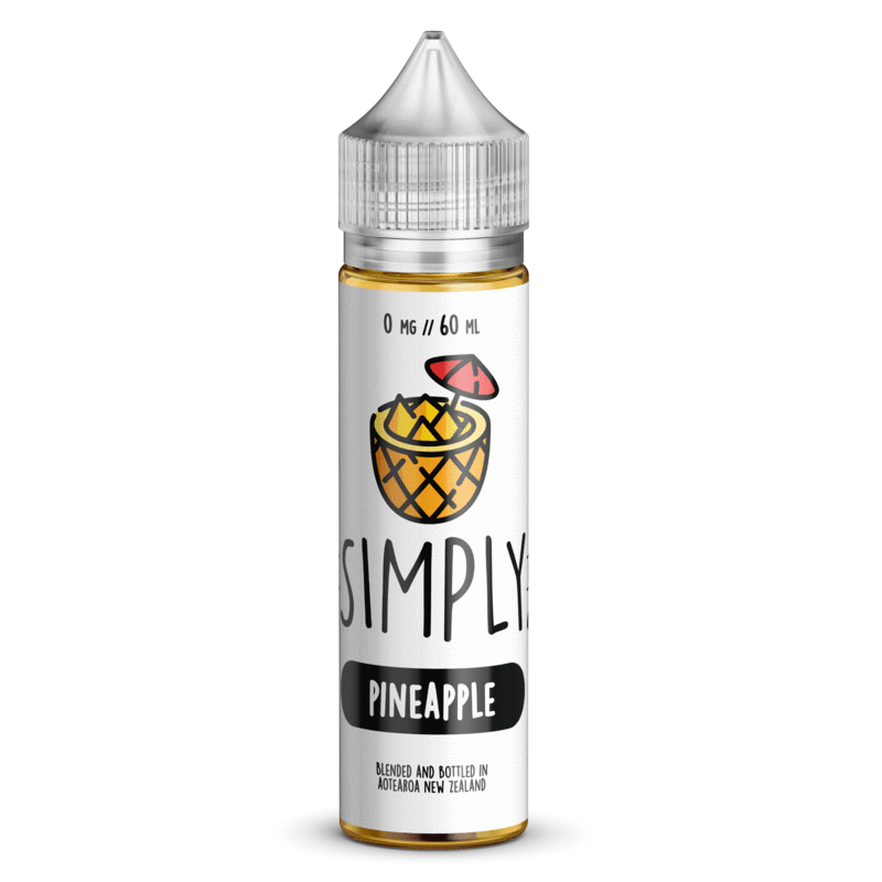 Simply - Pineapple - Vape N Save Fruit, Local E-Liquids, Pineapple, Simply