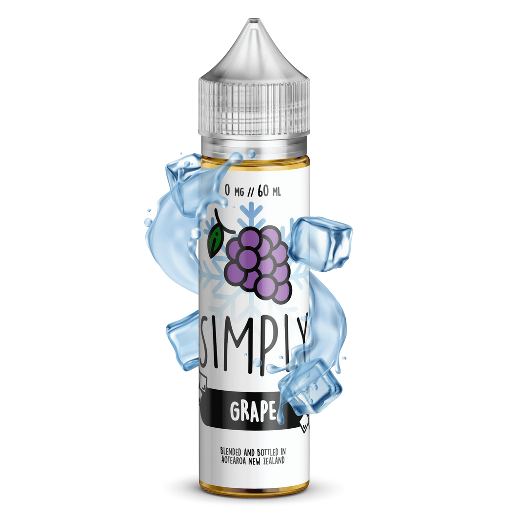 Simply - Grape (on Ice) - Vape N Save Fruit, Grape, Ice, Local E-Liquids, Simply