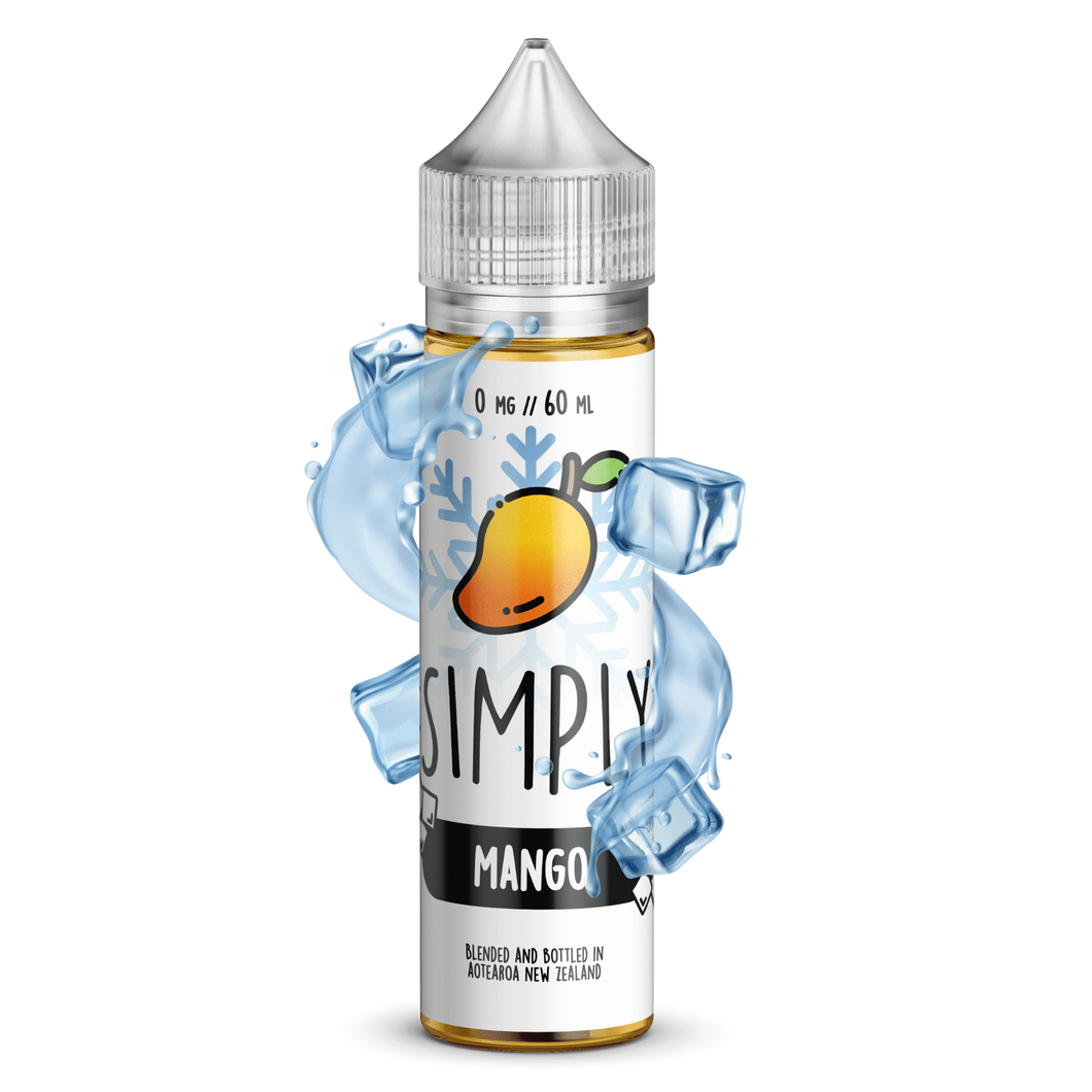 Simply - Mango (on Ice) - Vape N Save Fruit, Ice, Local E-Liquids, Mango, Simply