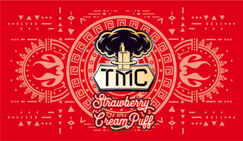 TMC - Strawberry Cream Puff - Vape N Save Berry, Creamy, Dessert, Fruit, Local E-Liquids, New, Strawberry, Sweet, TMC
