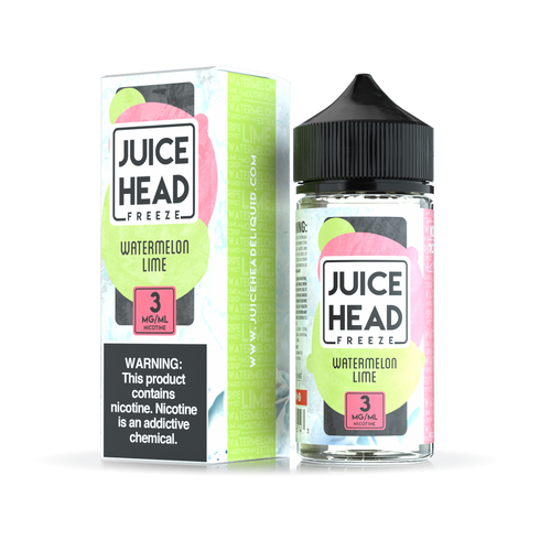 Juice Head Freeze - Watermelon Lime - Vape N Save Citrus, Fruit, Import E-Liquids, Juice Head, Juice Head Freeze, Lime, Menthol, Watermelon