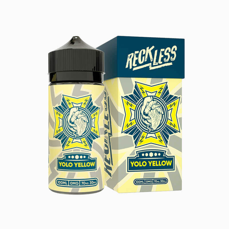 Reckless - Yolo Yellow - Vape N Save Fruit, Honey, Import E-Liquids, Mango, Reckless