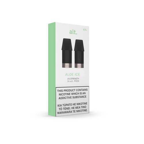 Alt - Aloe Ice (2 Pod Pack) - Vape N Save Alt, Beverage, Disposable, Filled Pods, Floral, Ice, Local E-Liquids