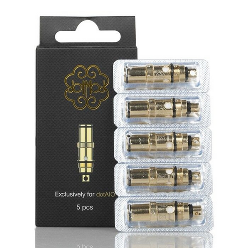 DotMod - dotAIO Replacement Coils (5 pack) - Vape N Save Coil, DotMod, DotMod dotAIO Pod System