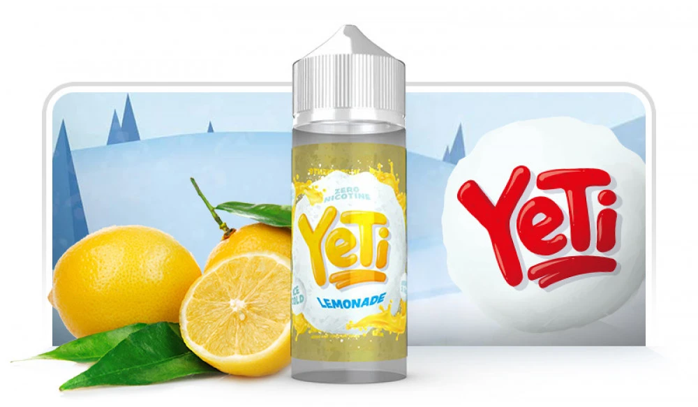 Yeti - Lemonade Ice - Vape N Save Beverage, Import E-Liquids, Lemonade, Yeti