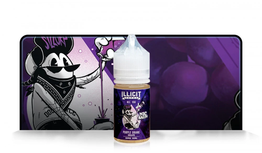 Illicit Vapes - Purple Drank Salts - Vape N Save Berry, Blueberry, Fruit, Grape, Illicit Vapes, Local E-Liquids Salts