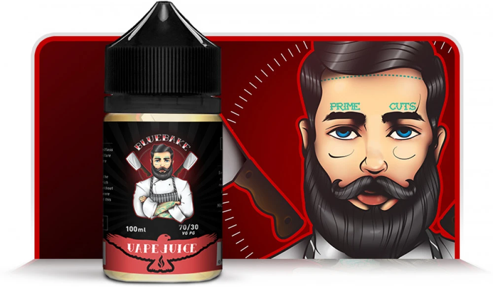 Vapejuice - Bluebake (aka Vegasm) - Vape N Save Bakery, Berry, Blueberry, Cheesecake, Cookie, Dessert, Fruit, Local E-Liquids, Vapejuice