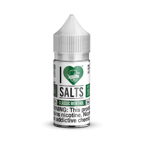 I Love Salts - Classic Menthol - Vape N Save I Love Salts, Import E-Liquids Salts, Menthol, Mint, New