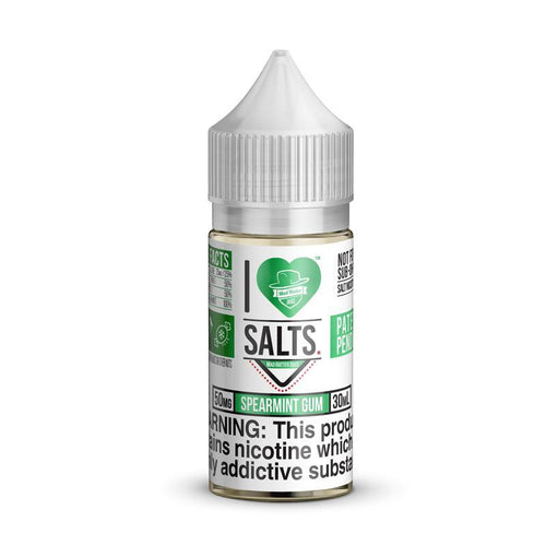 I Love Salts - Spearmint Gum - Vape N Save I Love Salts, Import E-Liquids Salts, Menthol, Mint, New, Spearmint