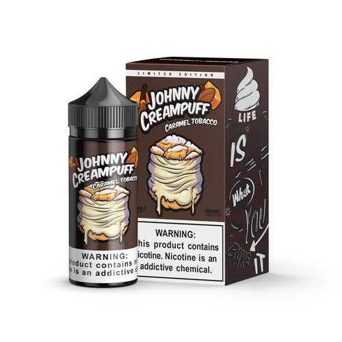 Johnny Creampuff - Caramel Tobacco - Vape N Save Caramel, Dessert, Import E-Liquids, Johnny Creampuff, Sweet, Tobacco