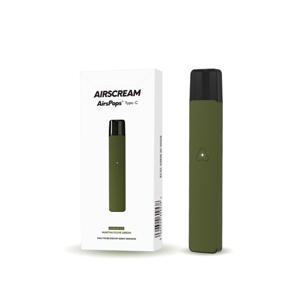 Airscream | AirsPops - Martini Olive Green Battery Set 2022 Limited Edition