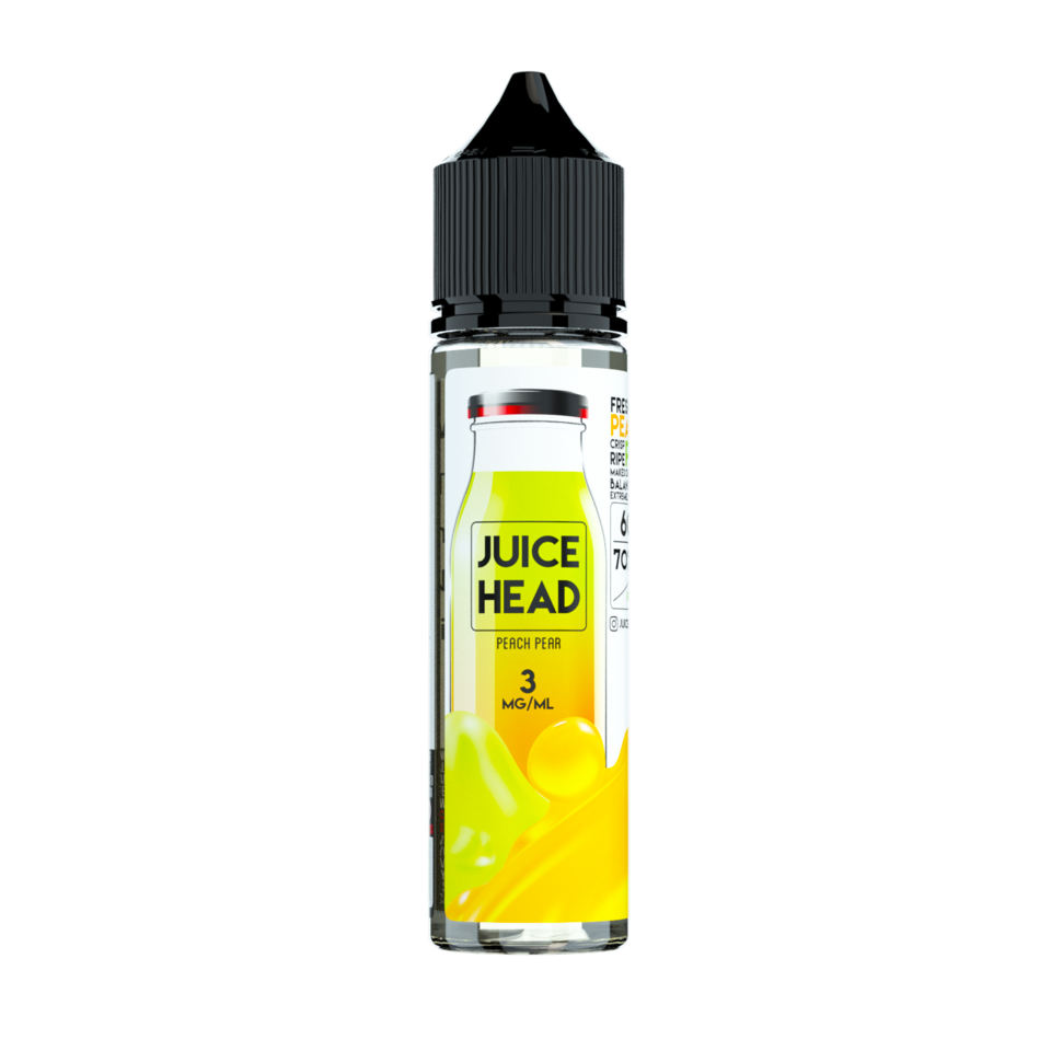 Juice Head - Peach Pear - Vape N Save Fruit, Import E-Liquids, Juice Head, Peach, Pear