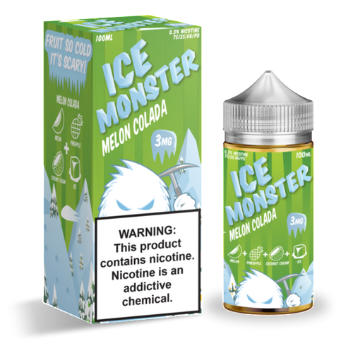 Ice Monster - Melon Colada - Vape N Save Coconut, Creamy, Fruit, Ice, Ice Monster, Import E-Liquids, Jam Monster, Melon, Nutty, Pineapple