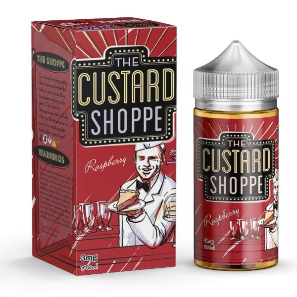 The Custard Shoppe - Raspberry - Vape N Save Bakery, Berry, Custard, Fruit, Import E-Liquids, Raspberry, The Custard Shoppe