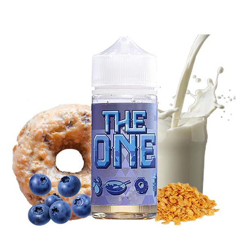 The One - Blueberry Donut - Vape N Save Bakery, Berry, Blueberry, Cereal, Dessert, Donut, Fruit, Import E-Liquids, Milk, The One