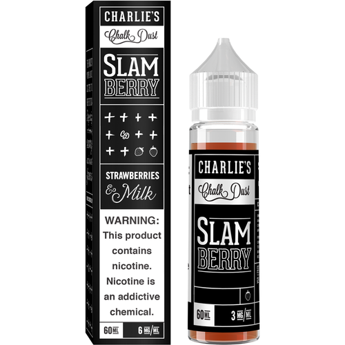 Charlie's Chalk Dust - Slamberry - Vape N Save Berry, Charlie's Chalk Dust, Creamy, Dessert, Fruit, Import E-Liquids, Strawberry